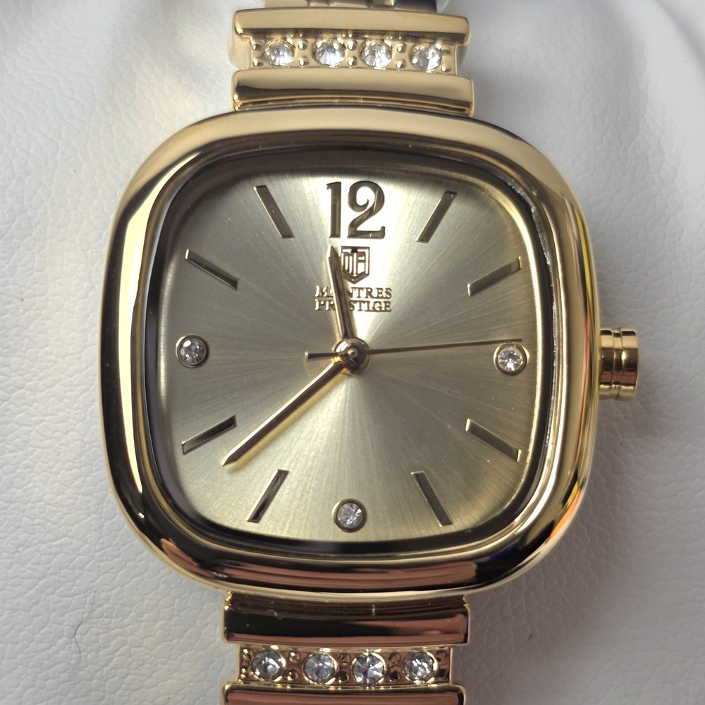 NEW Montres Prestige X Invicta Women's Watch - 26.5mm, Gold (MPW-0037) #0496